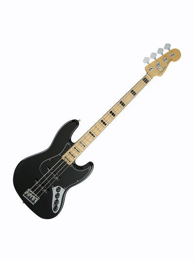 Fender American Elite Jazz Bass MN, Black