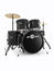 BDK-1 Full Size Starter Drum Kit by Gear4music, Black