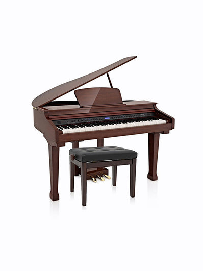 GDP-100 Grand Piano with Stool by Gear4music