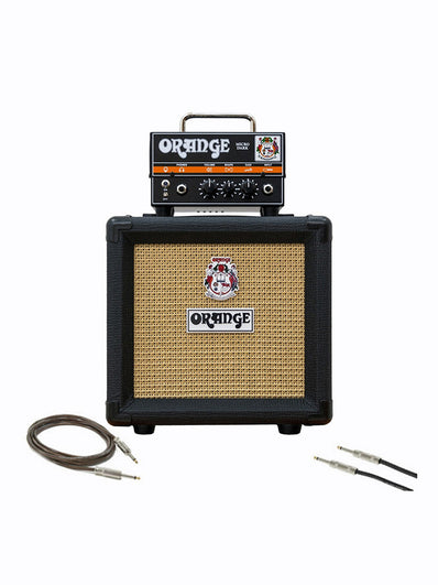 Orange Micro Dark Guitar Amp Pack with Cables